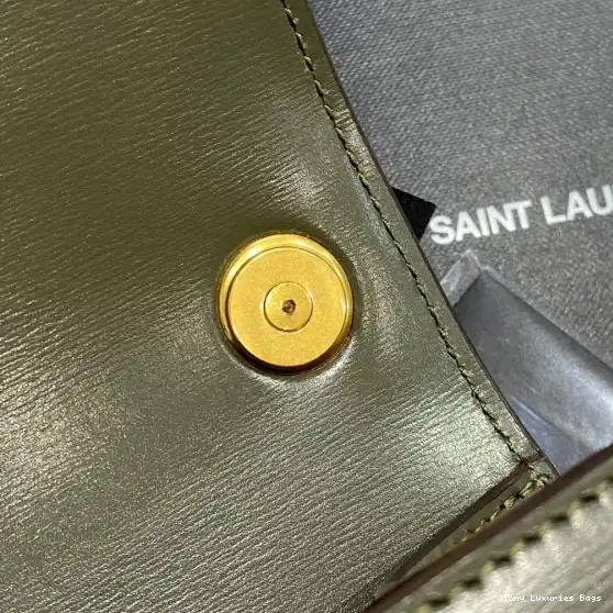 Tony Luxuries LEATHER SATCHEL YSL SMOOTH IN LOULOU CARRE 0528